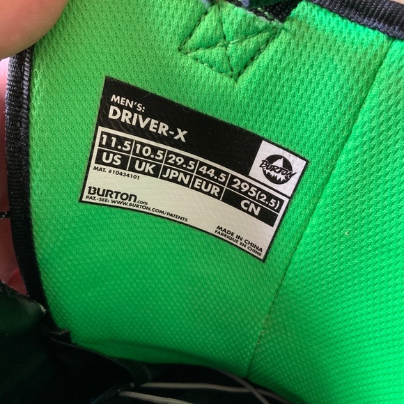 SOLD | Burton Driver X Snowboard Boots Size 11.5 - Picture 4 of 4
